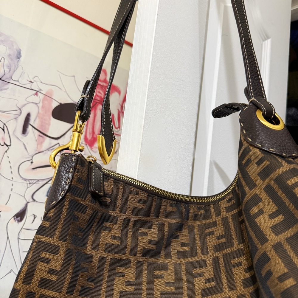 FENDI Authentic Signature Zucca Crossbody Bag - Picture 5 of 11